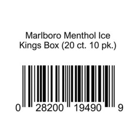 Marlboro Menthol Ice Kings Box (20 ct. 10 pk.)