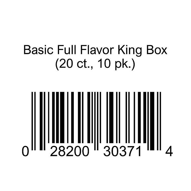 Basic Full Flavor King Box (20 ct., 10 pk.)