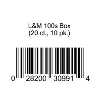 L&M 100s Box (20 ct., 10 pk.)