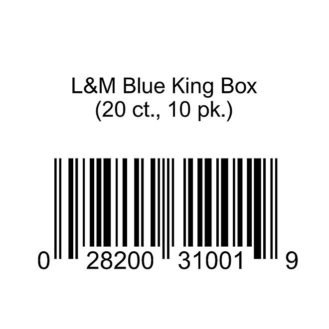 L&M Blue King Box (20 ct., 10 pk.)