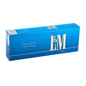 L&M Blue 100s Box (20 ct., 10 pk.)