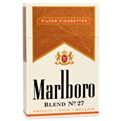 Smoking a Marlboro Gold Cigarette - Review 