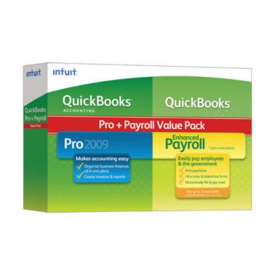 QuickBooks Pro 2009 w/ Enhanced Payroll Sam's Club