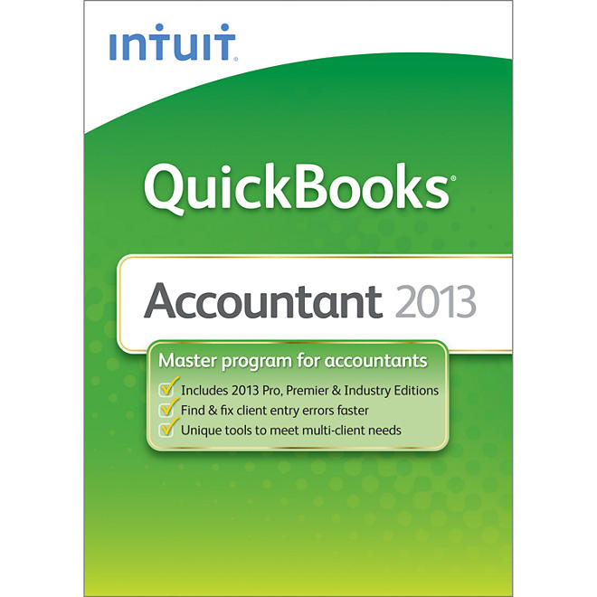 QuickBooks Accountant 2013