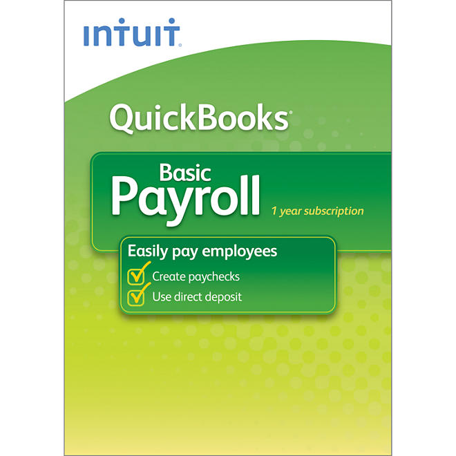 Intuit QuickBooks Payroll Basic 2013