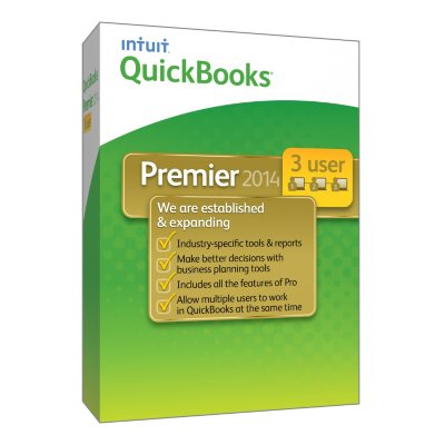 QuickBooks Premier Industry Editions 3 User 2014 Sam's Club