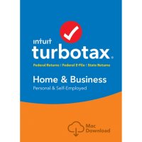 TurboTax Home & Business 2017 Fed+Efile+State (MAC Digital Download)