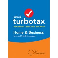TurboTax Home & Business 2017 Fed+Efile+State (PC Digital Download)