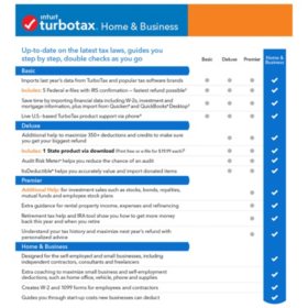 Turbotax Home Business 2019 Fed Efile State Pc Mac Disc