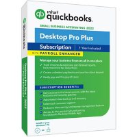 QuickBooks Desktop Pro Plus 2022 with Enhanced Payroll (CD or Digital Download)