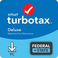 TurboTax Deluxe 2021 Fed+Efile+State (Digital Download)
