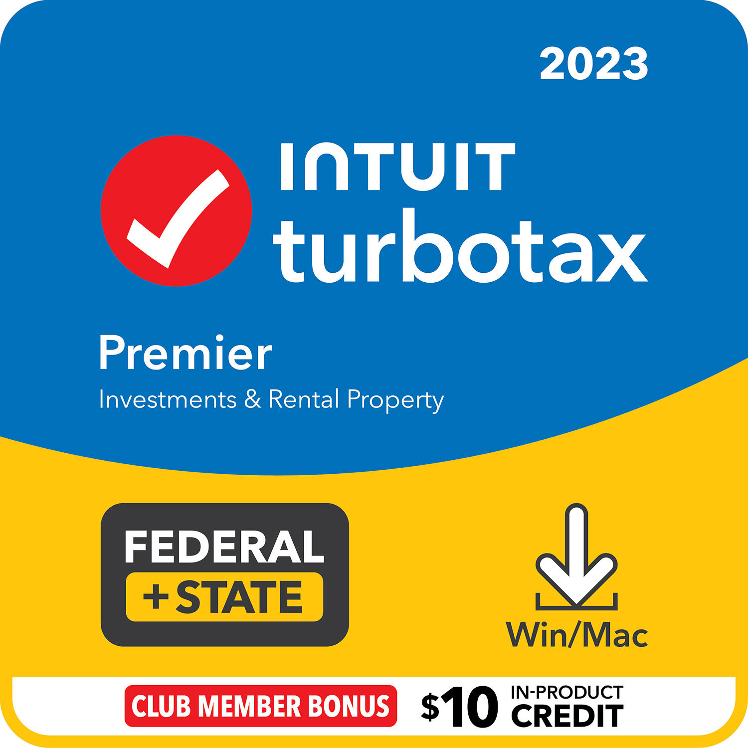 TurboTax Premier 2023 Fed + E-file & State Digital Download
