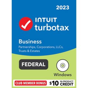 TurboTax Business 2023 Federal Only + E-file  (CD)