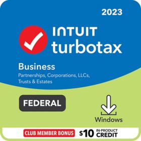 TurboTax Business 2023 Federal Only + E-file Email Delivery