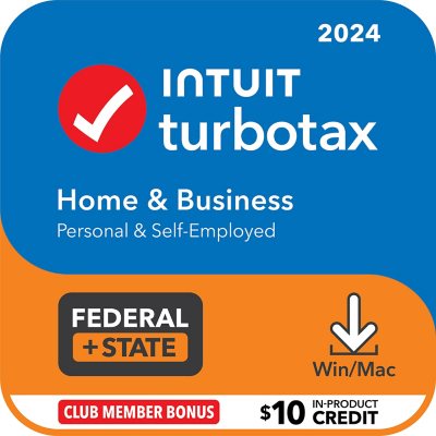 Intuit TurboTax Home & Business 2024 Email Delivery, Federal and State ...