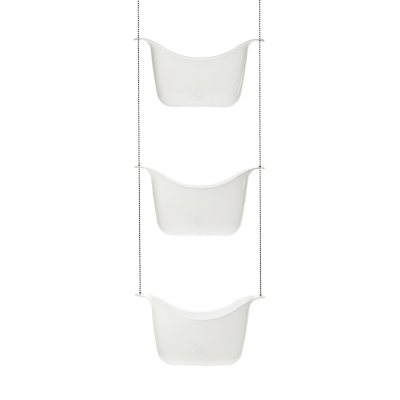 Members-Only Pricing Umbra Grey Flex Shower Caddy, showe caddy