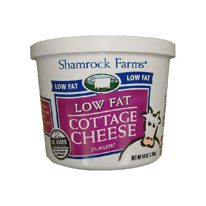 Shamrock Farms 2% Lowfat Cottage Cheese 3 lbs.