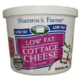 Shamrock Farms 2% Lowfat Cottage Cheese 3 lbs.
