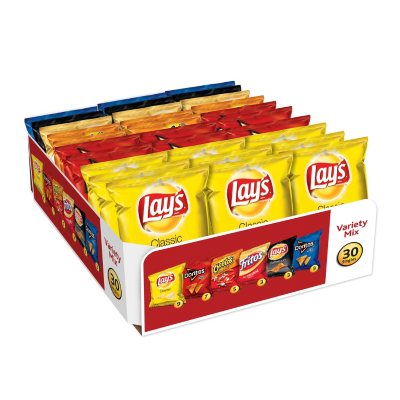 Frito-Lay Big Grab Mix Variety Pack Chips and Snacks (30 ct.) - Sam's Club