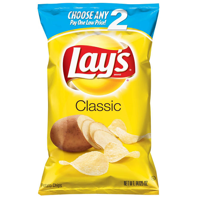 Lay's Classic Potato Chips 14 oz.