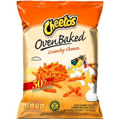  Oven Baked Cheetos Crunchy Cheese Snacks, 7.65 Oz