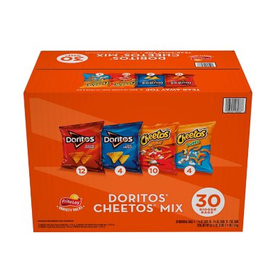 Frito Lay Doritos & Cheetos Mix Variety Pack Chips - Shop Chips at H-E-B