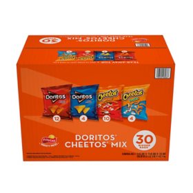 Frito-Lay Doritos & Cheetos Variety Pack Chips, 30 pk.