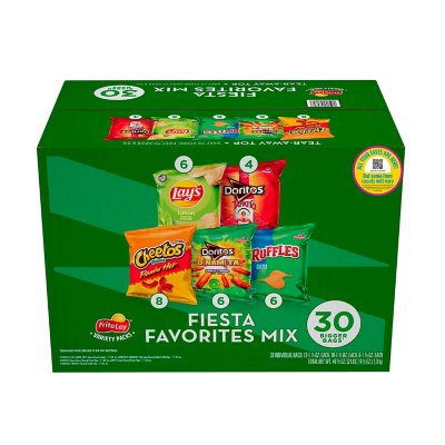 Frito-Lay Fiesta Favorites Mix (30 pk.) - Sam's Club