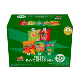 Frito-Lay Fiesta Favorites Mix Chips and Snacks (30 ct.)