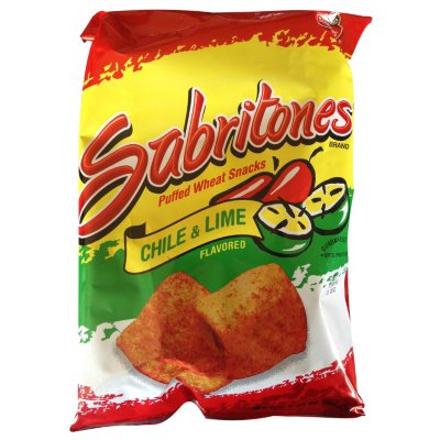 Sabritones Chile & Lime Puffed Wheat Snacks (4.25 oz.) Sam's Club