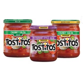 Tostitos Salsa Variety Pack Multipack 15.5 oz., 3 ct.