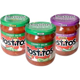 Tostitos Salsa Variety Pack, 15.5 oz., 3 ct.