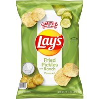 Lay's Fried Pickles with Ranch Flavored Potato Chips (15.25 oz.)