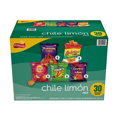 Sabritas Chile Limon Mix Variety Pack (30 ct.) - Sam's Club