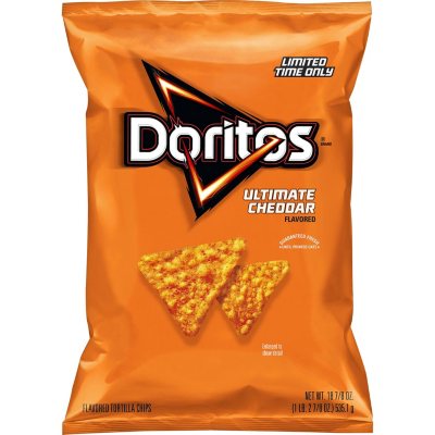Doritos Tortilla Chips, Nacho Cheese Flavored (18.38 oz.) - Sam's Club