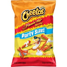 Cheetos Flamin' Hot Crunchy Cheese Flavored Snacks, 15 oz.