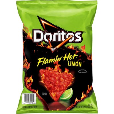 Doritos Flamin' Hot Limon Flavored Tortilla Chips (18.875oz.) - Sam's Club