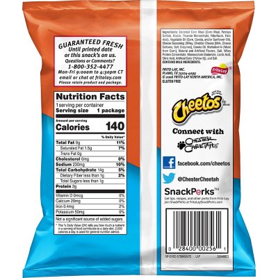 Cheetos Puffs Cheese Snacks (0.875 oz., 50 ct.) - Sam's Club