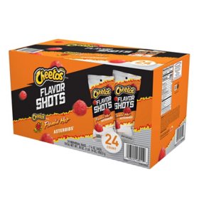 Cheetos Flavor Shots Flamin’ Hot Asteroids Snacks 24 ct.
