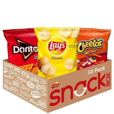 Frito-Lay Favorites Mix Variety Pack Chips and Snacks (50 ct.) - Sam's Club
