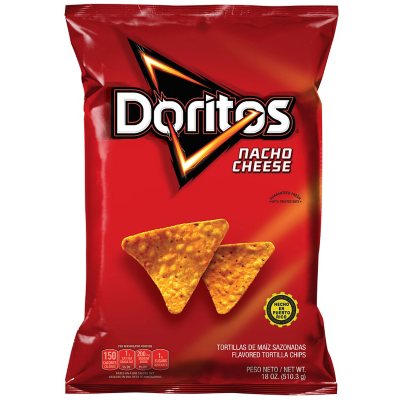 Doritos Tortilla Chips, Nacho Cheese Flavored (18.38 oz.) - Sam's Club