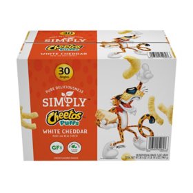 Simply Cheetos Puffs White Cheddar Snacks (30 ct.)