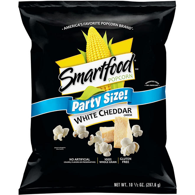 Smartfood White Cheddar Popcorn Party Size 9.75 oz.