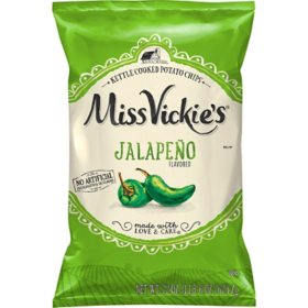 Miss Vickie's Jalapeno Kettle Cooked Potato Chips, 22 oz.