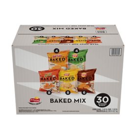 Frito-Lay Baked Mix Variety Pack Chips and Snacks, 30 ct.