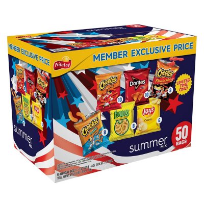 Frito-Lay Summer Mix Variety Pack, 50 pk. - Sam's Club