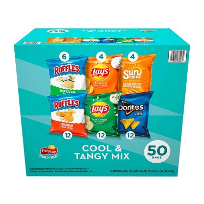 Frito-Lay Cool and Tangy Mix Variety Pack (50 ct.) - Sam's Club