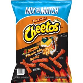 Cheetos Crunchy XXTRA Flamin' Hot Cheese Flavored Snacks (18.375 oz.)