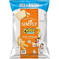 Cheetos Simply Puffs Cheese Flavored Snacks White Cheddar (11 oz.)