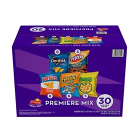 Frito-Lay Premiere Mix Variety Pack Chips and Snacks (30 ct.)